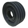 B B Manufacturing Bushing 3 Groove V-Belt Pulley 12.75 inch OD 3B124SK